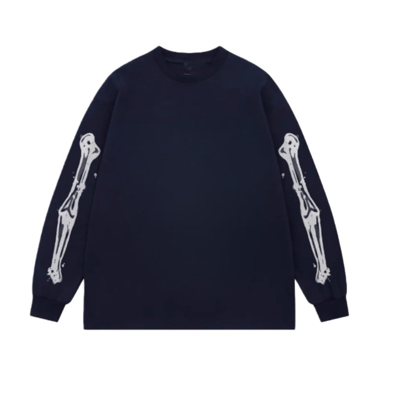 High Street Skull Print Sweatshirt